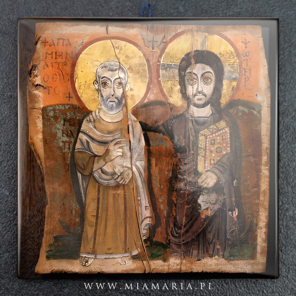 Ikona Przyjaźni (Mia Maria) ikona ceramiczna­