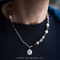 Naszyjnik (bransoletka) Szkaplerz z kamieniami agatu