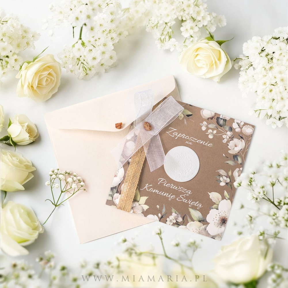 Zaproszenie na Komunię Świętą