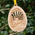 Drewniana ozdoba Wielkanocna „Jajko” VII