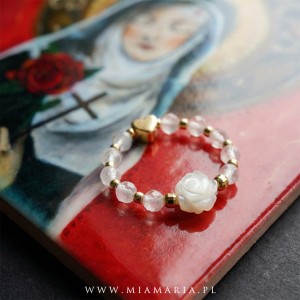 Różaniec Rita (w formie obrączki) Mia Maria 