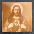Serce Jezusa (Mia Maria) ikona ceramiczna