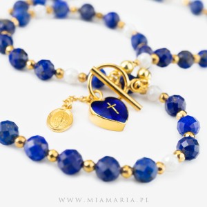Naszyjnik (Mia Maria) Lapis Lazuli