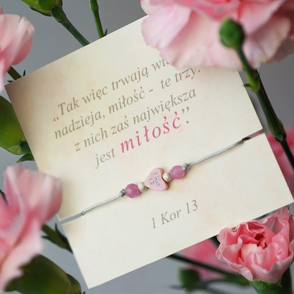 Bransoletka (Mia Maria) COR VII z serduszkiem