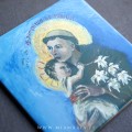 Św. Antoni (Mia Maria) ikona ceramiczna