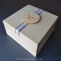 Drewniana skrzyneczka - Chrzest Święty (Mia Maria)