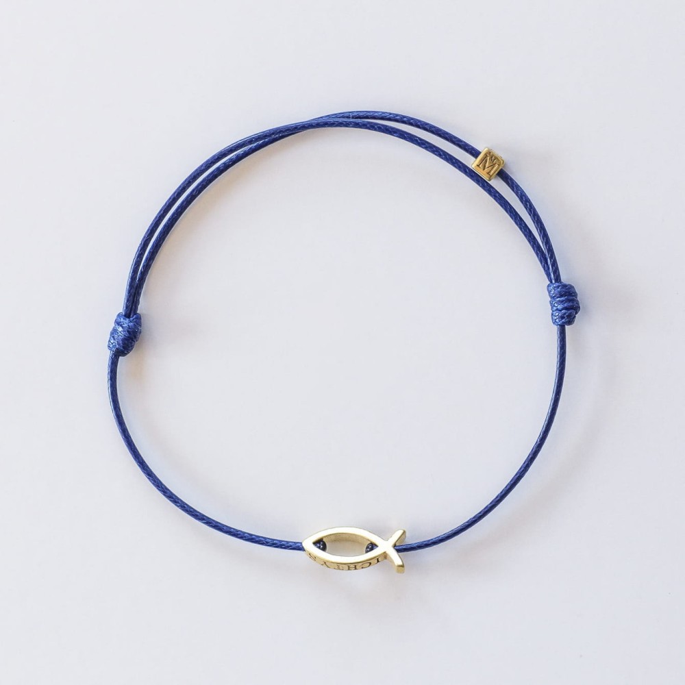 Bransoletka Ryba ICHTYS (Kordoni) XII