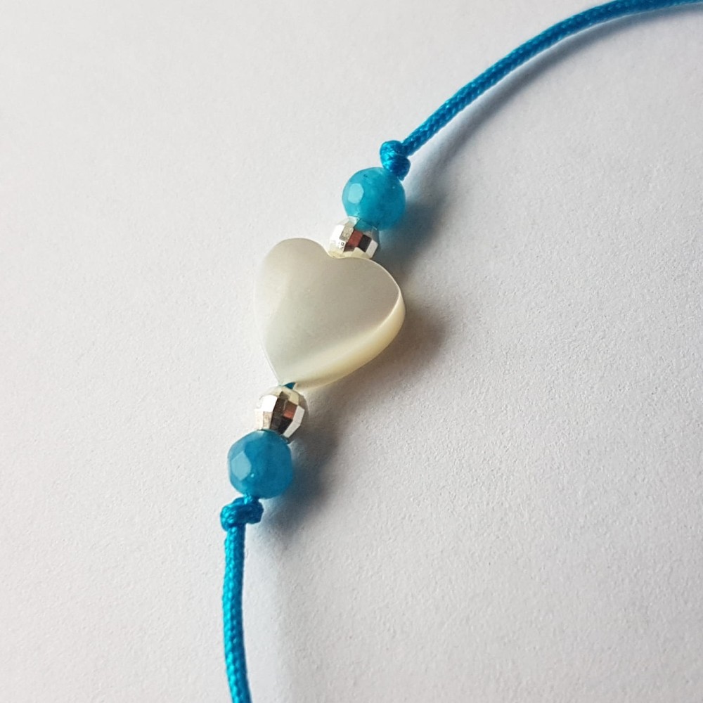 Grawer na perłowym serduszku