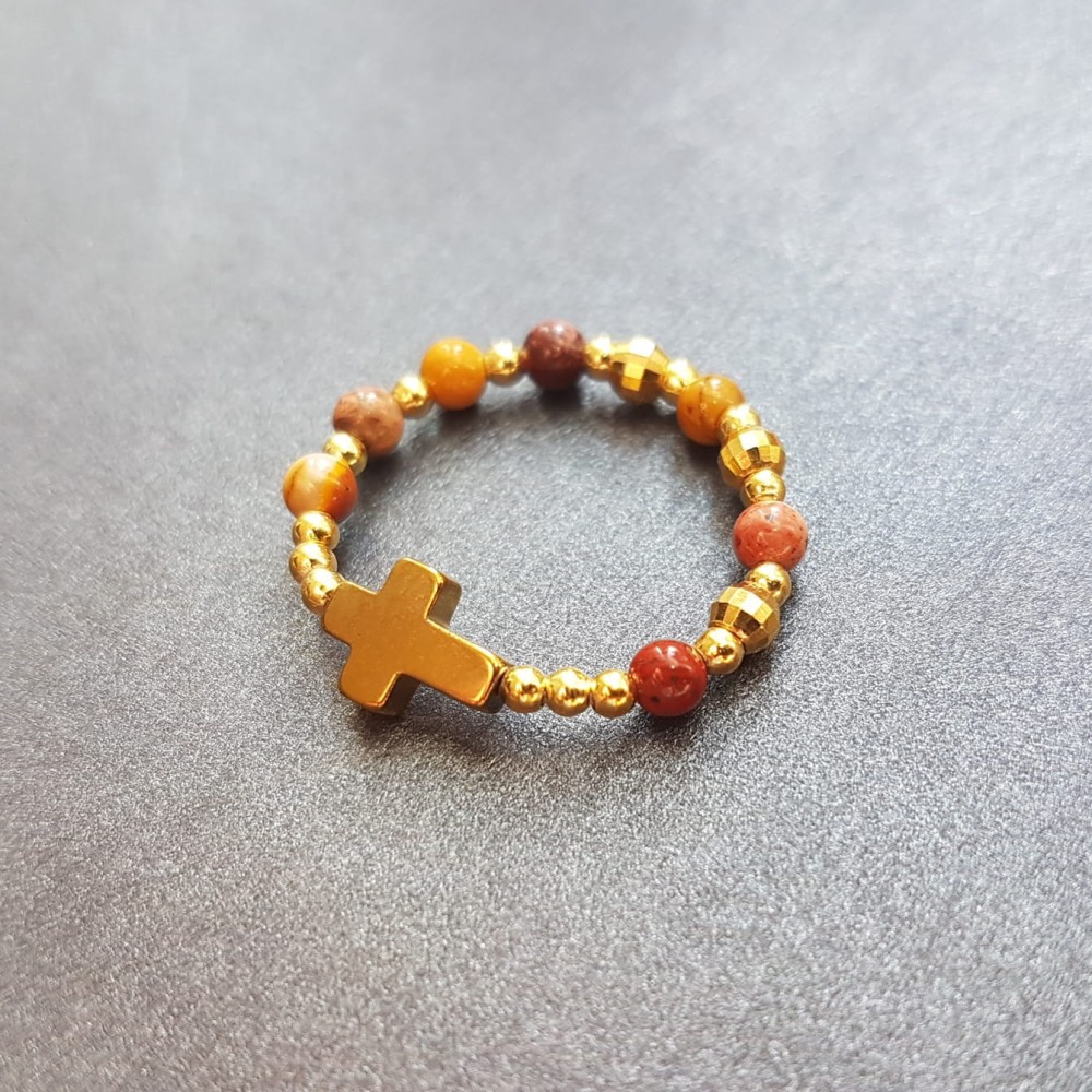 Różaniec (w formie obrączki) Mia Maria VII