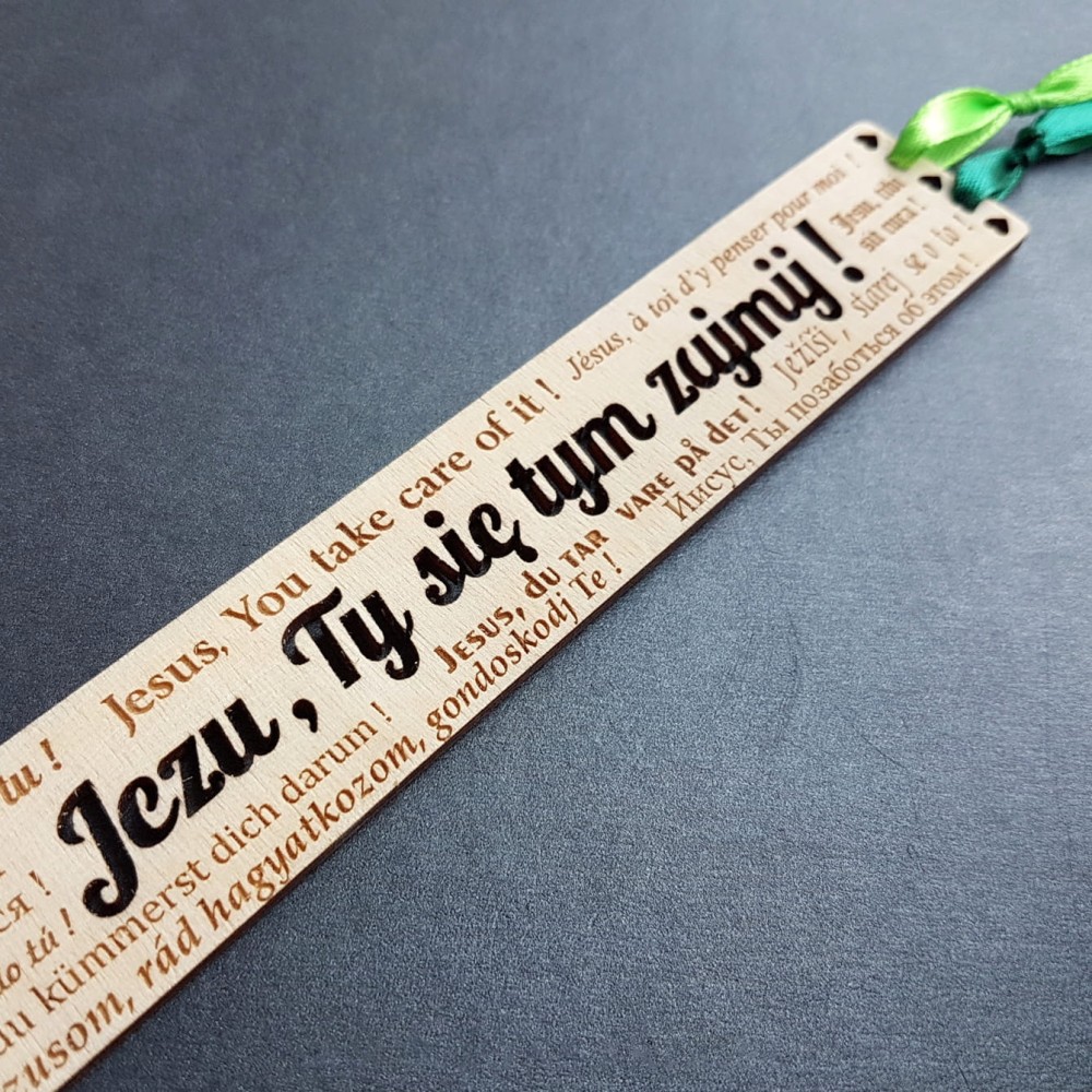 Zakładka „Jezu, Ty się tym zajmij!”