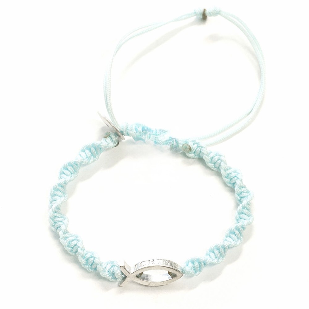 Bransoletka Ryba ICHTYS (Kordoni) X