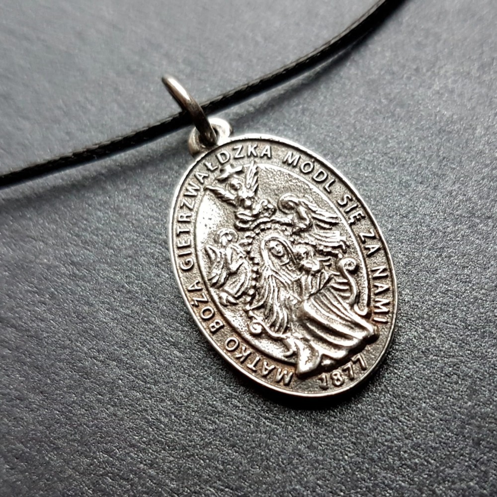Naszyjnik z Medalikiem Gietrzwałdzkim