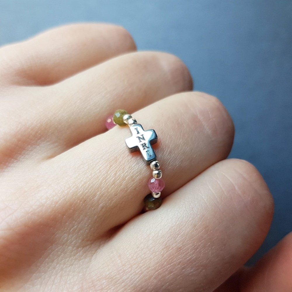 Różaniec (w formie obrączki) Mia Maria XXX