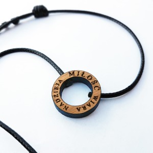 Naszyjnik „Wiara, Nadzieja, Miłość”