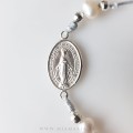 Bransoletka Mia Maria (ze srebrnym Cudownym Medalikiem)