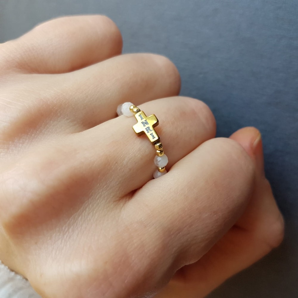 Różaniec (w formie obrączki) Mia Maria XXXX