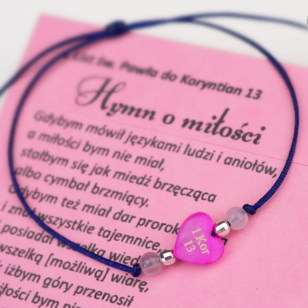 Bransoletka (Mia Maria) COR VIII z Serduszkiem