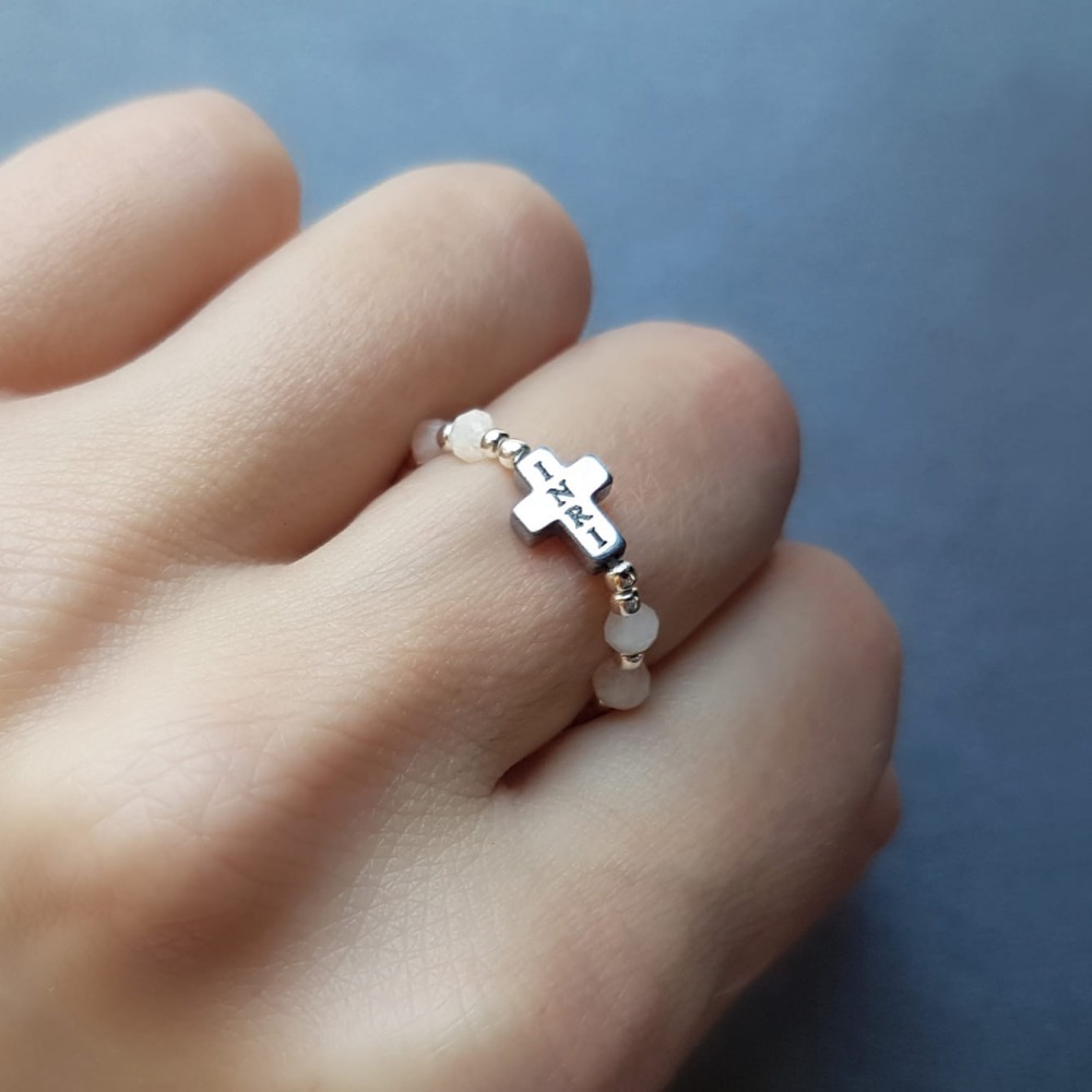 Różaniec (w formie obrączki) Mia Maria XXXII