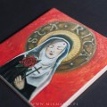 Św. Rita (Mia Maria) ikona ceramiczna