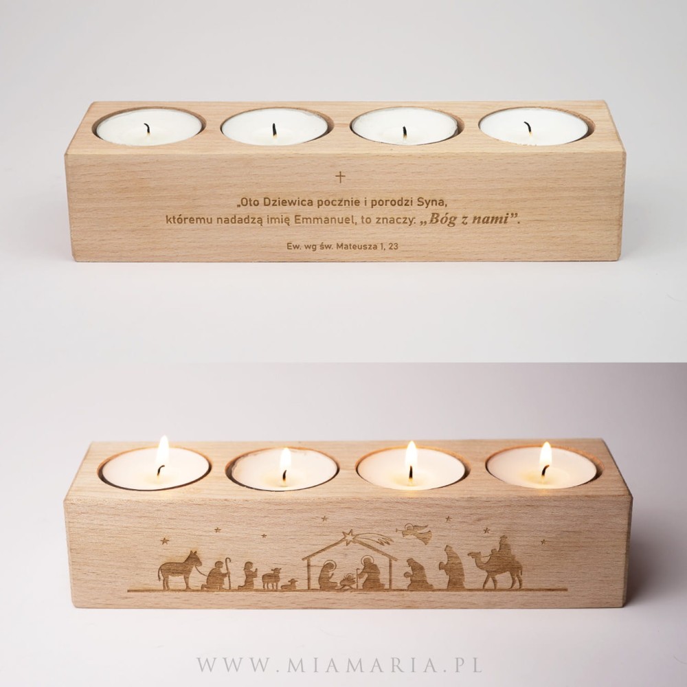 Świecznik (MiaMaria) Adwent