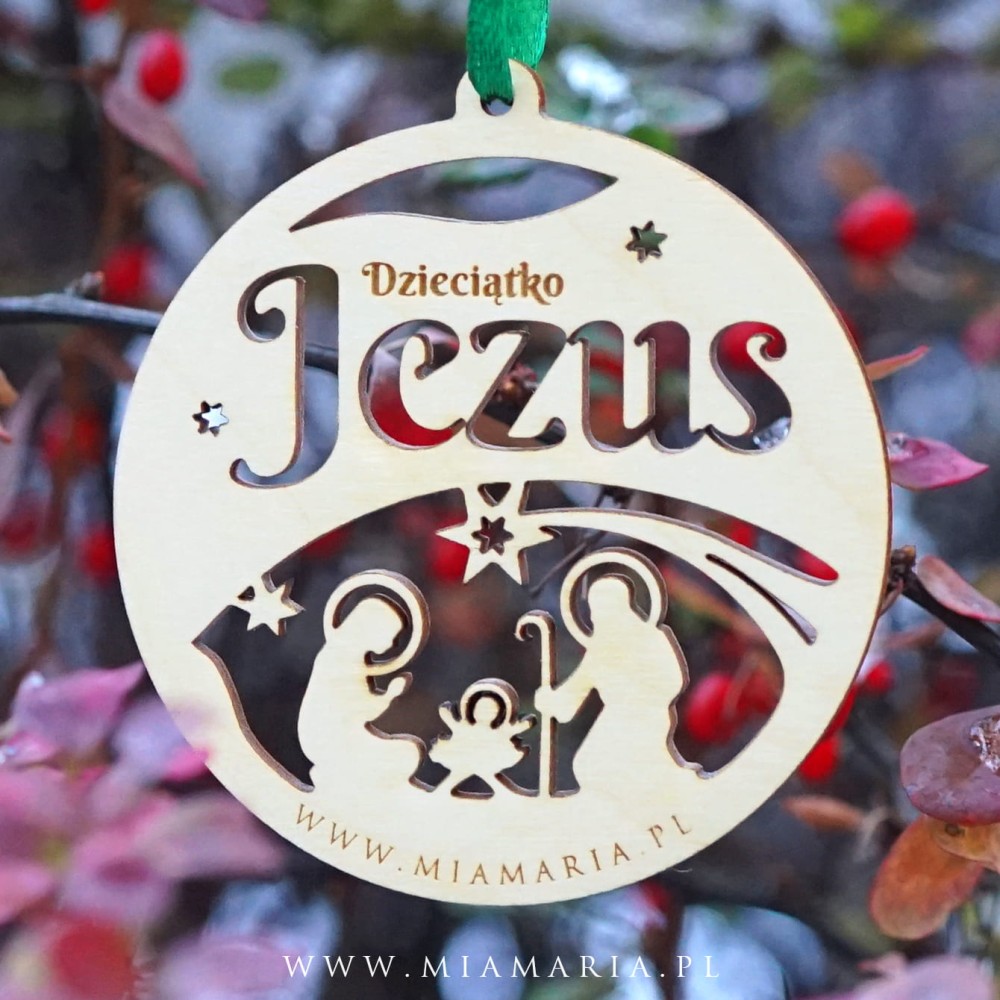 Bombka Drewniana (Mia Maria) XI