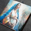 Matka Boża Brzemienna (Mia Maria) ikona ceramiczna
