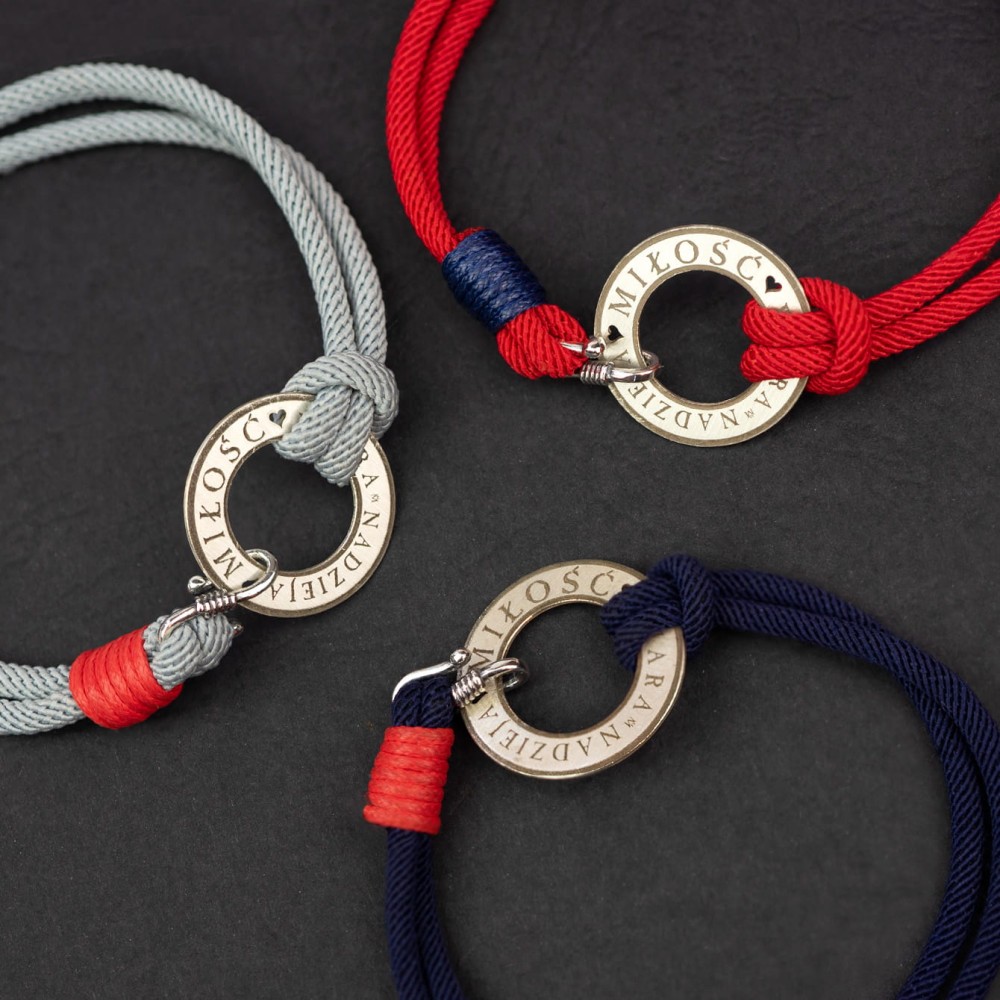 Bransoletka (MiaMaria) Wiara, Nadzieja, Miłość V