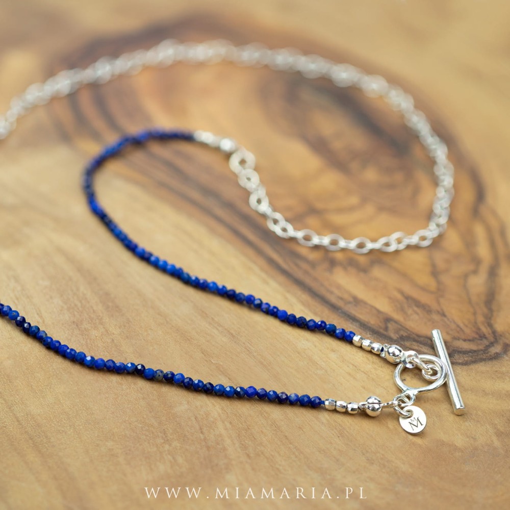 NASZYJNIK Lapis Lazuli (MIA MARIA - BAZA)