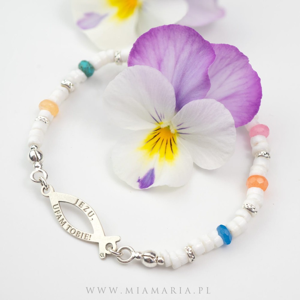 Bransoletka (MiaMaria) Jezu Ufam Tobie VI